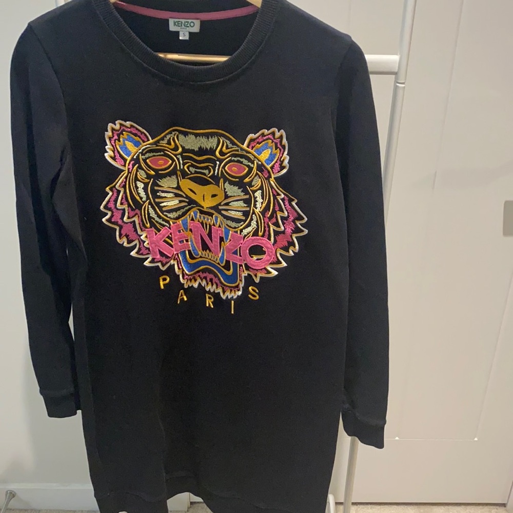 Kenzo long sweatshirt dress